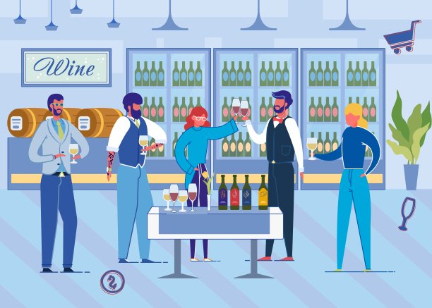 商业人士扩大连锁店，特许经营。图片下载