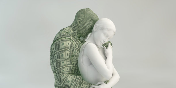 吸引富人的女人图片下载