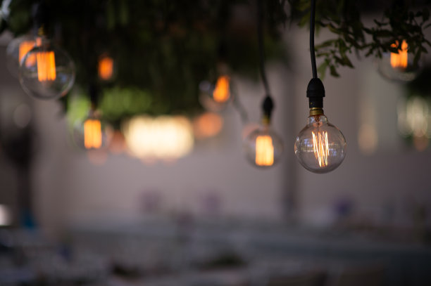 现代灯泡挂图片下载