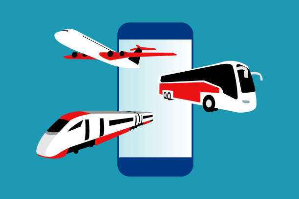 交通工具从手机屏幕上出来图片下载