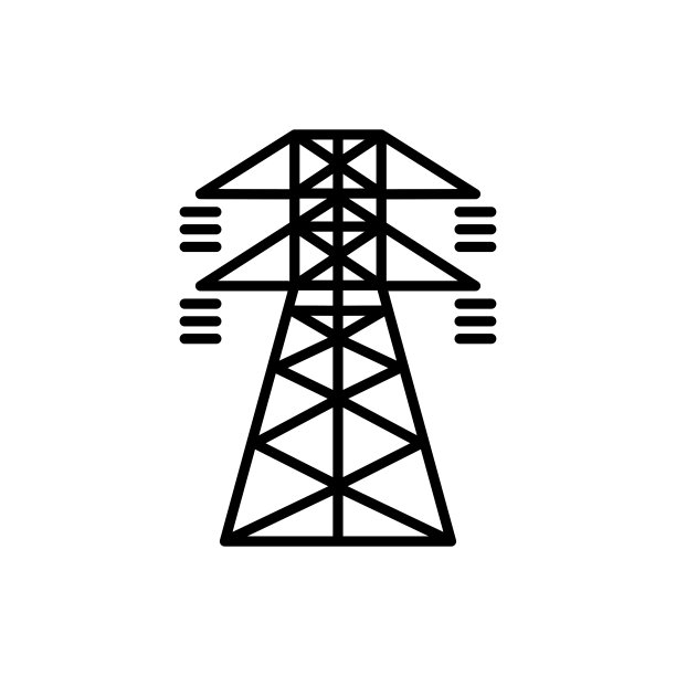 工业标志:电塔设计潮流图片下载