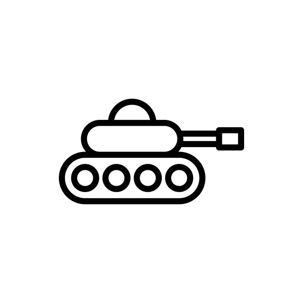 军用坦克歼击车的标志时尚图片下载