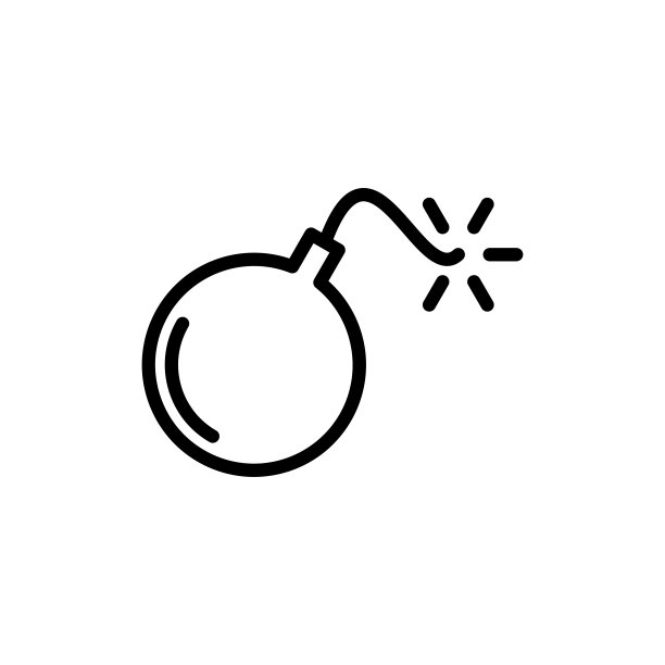 炸弹图标时尚图片下载