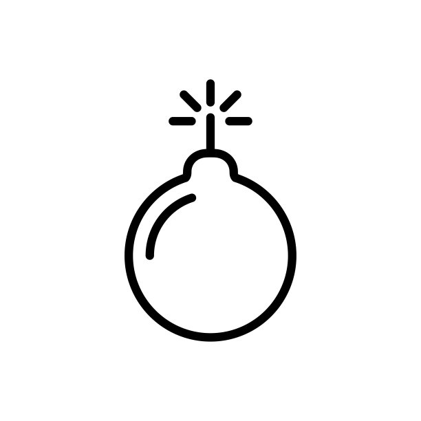 炸弹图标时尚图片下载