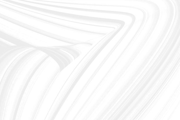 柔软的面料抽象流畅的曲线造型装饰优雅时尚的纺织品白色背景图片下载