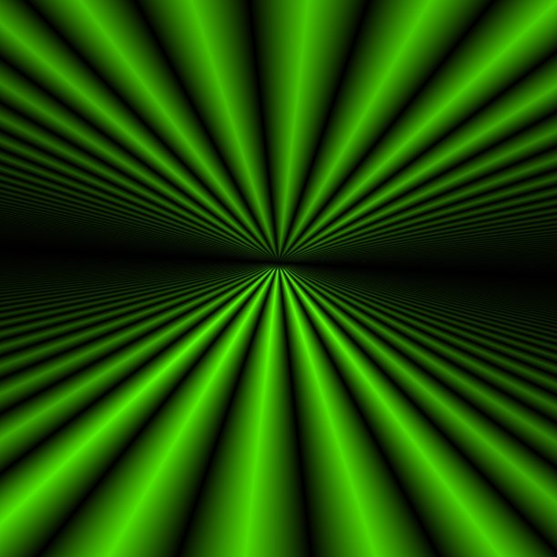 线性鲜艳的霓虹绿色几何形状，图案和设计图片下载