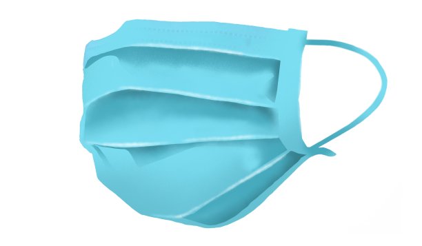 冠状病毒或covid-19病毒医用口罩，病毒感染安全呼吸口罩，白色背景隔离，健康防护理念，面罩口鼻，防止病毒、污染、pm2.5图片下载