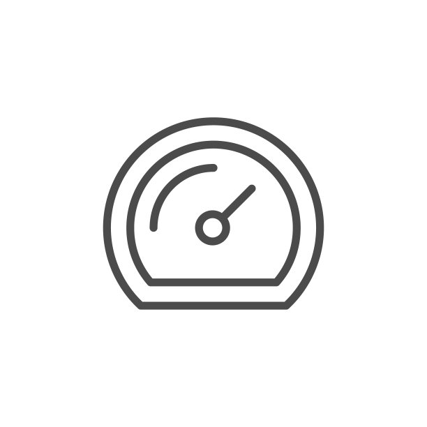 数据速率线轮廓图标图片下载