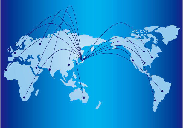 社交网络服务全球矢量图片下载