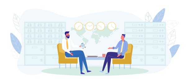 在银行签订个人细胞合同。图片下载