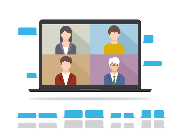 视频会议组图片下载