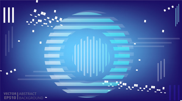 抽象的几何背景，时髦的装饰为网页和打印。创意闪亮的未来主义运动模板，素材图片