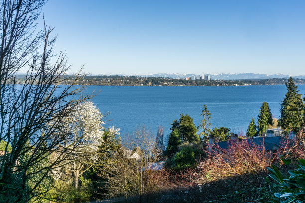风景秀丽的华盛顿湖2图片下载