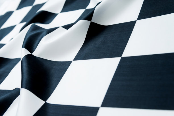 格子旗的特写图片下载