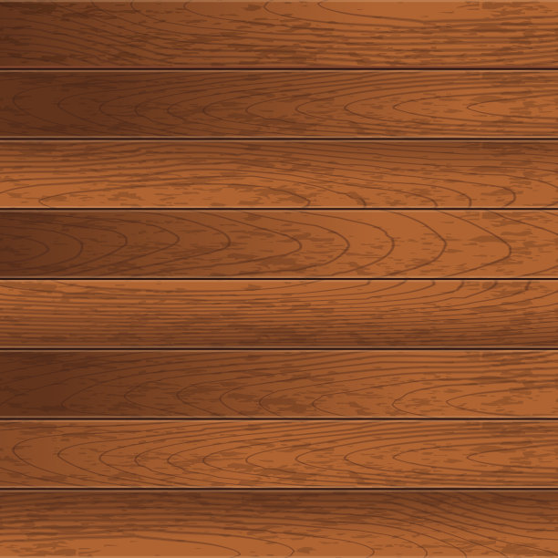 向量棕色木材纹理背景与旧木面板图片下载