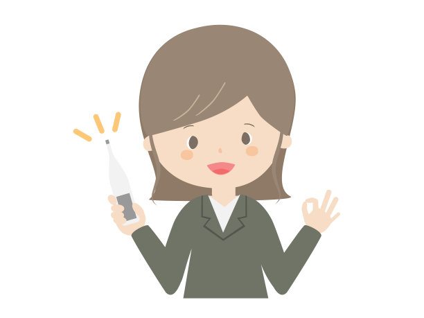 带温度计的女商人图片下载