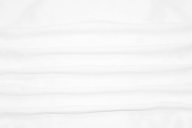 优雅的编织软织物白色抽象光滑曲线形状装饰时尚纺织背景图片下载