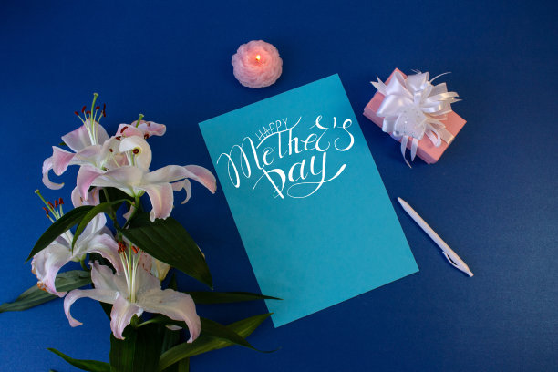 卡片，横幅，母亲节的祝贺模板图片下载