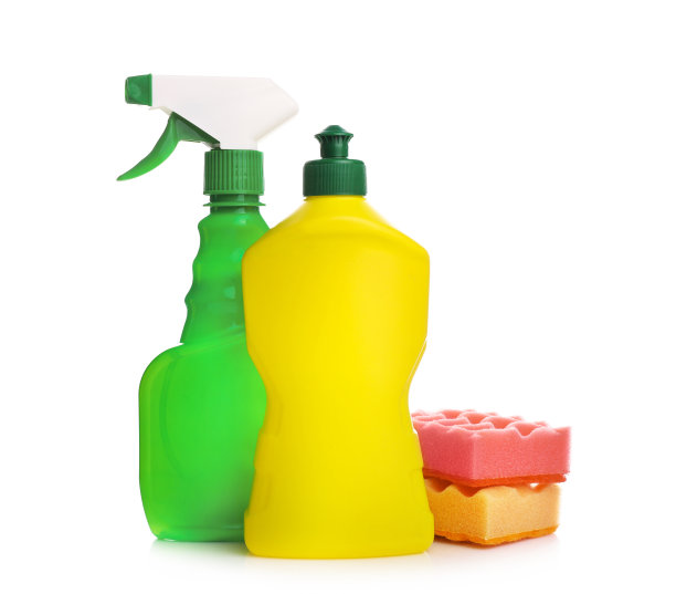 洗涤剂和清洁海绵图片下载