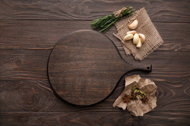 带香料的木板图片下载