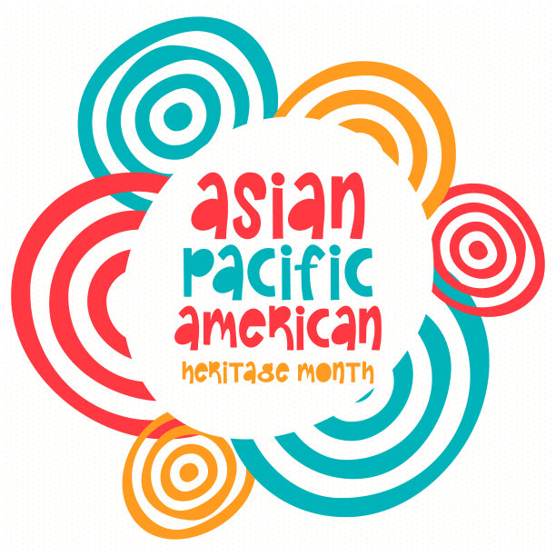 亚太裔美国人传统月。在五月庆祝。它庆祝美国亚裔美国人和太平洋岛民的文化、传统和历史。海报、卡片,横幅。向量图片下载