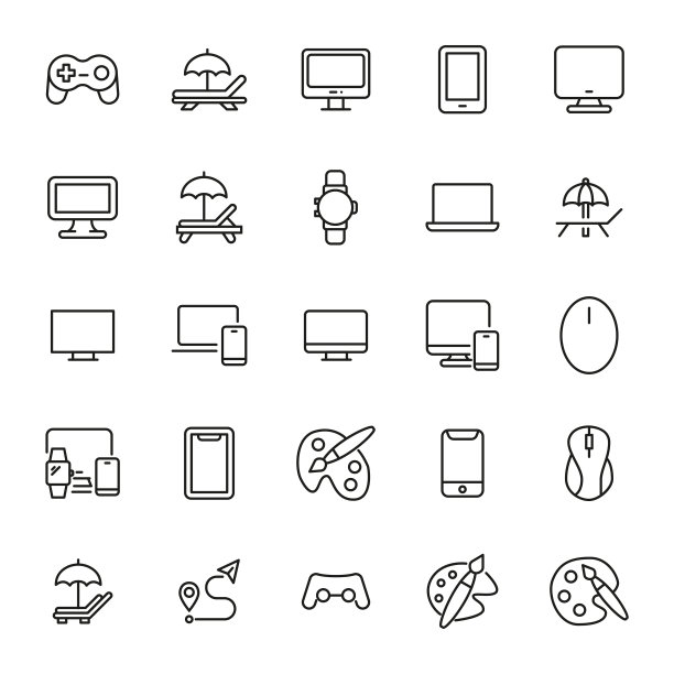 自由时间线图标设置。图片下载