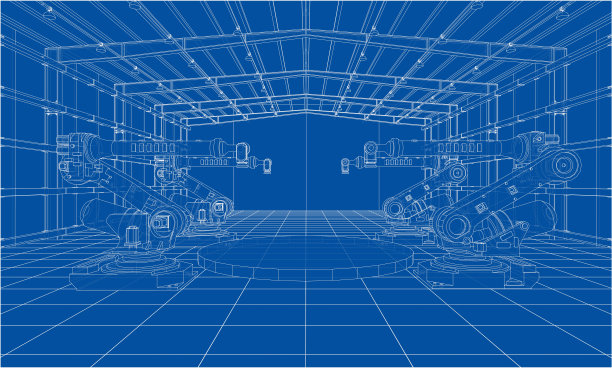 一个工业机器人操纵器图片下载