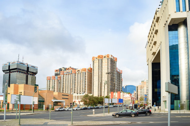 城市景观，商业，建筑，里斯本，葡萄牙图片下载