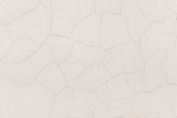 旧墙开裂，灰泥剥落图片下载