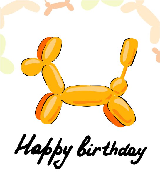 气球狗图片下载