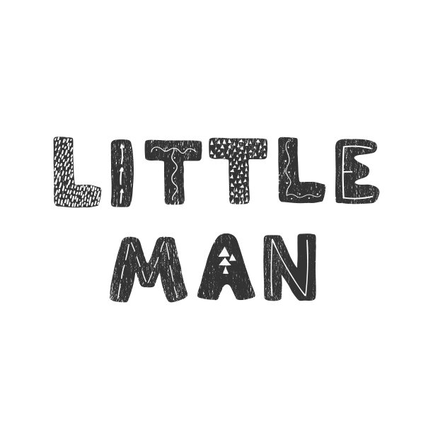 手绘字体-小人图片下载