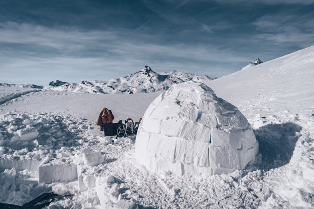人造冰屋图片下载