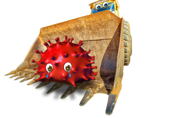 新型冠状病毒消毒图片下载