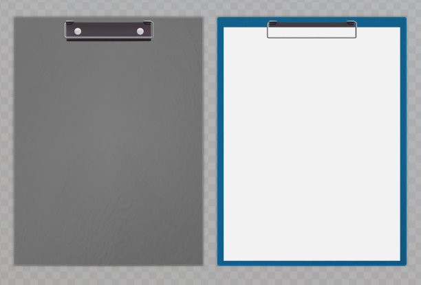 现实剪贴板，塑料文件夹。纹理元素图片下载