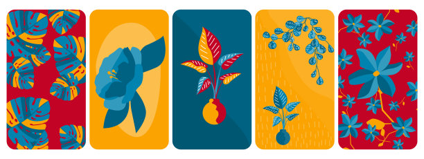 手机手机壳、生日卡、夏日派对请帖、季节性促销、现代画廊广告、t恤图片或包印等抽象背景收藏。图片下载