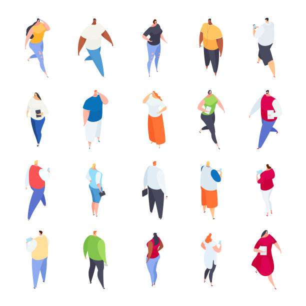 等长型脂肪肥厚患者的移动小工具载体illus图片下载