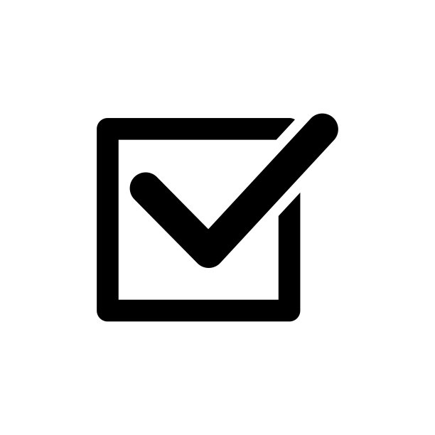 检查标记标志图标向量图片下载