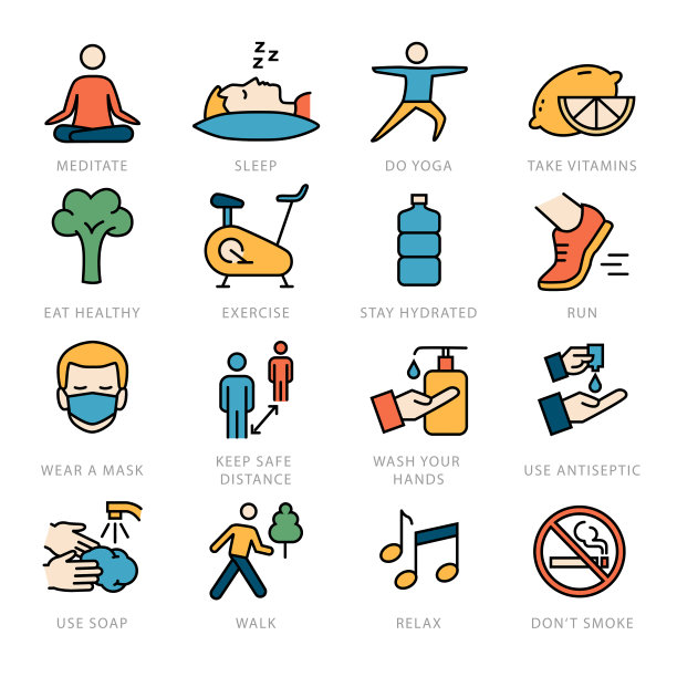 病毒防护图标颜色图片下载