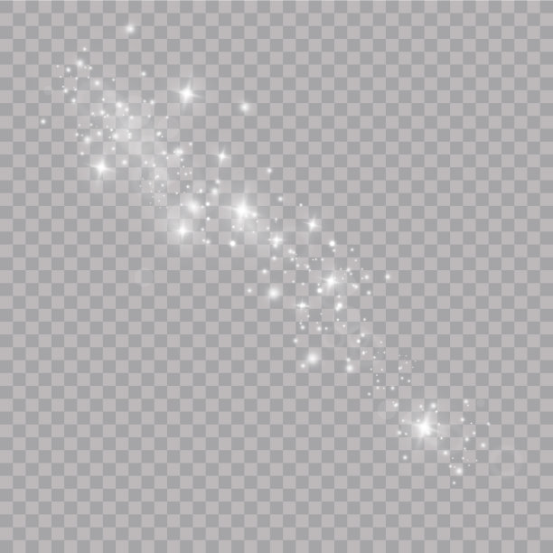 发出光的效果。矢量插图。圣诞节的闪光。灰尘图片下载