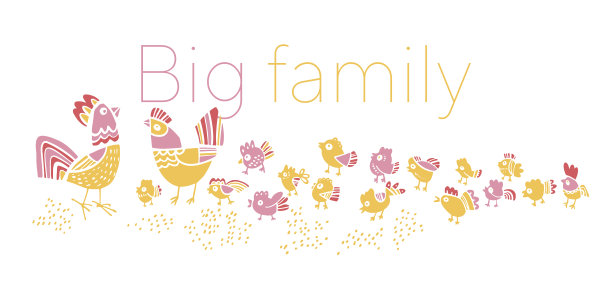 可爱的民风鸡沼泽家庭图片下载