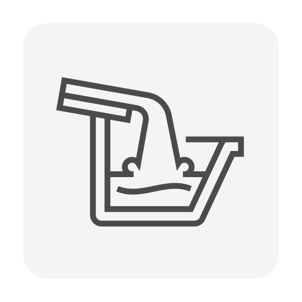 排水沟排水图标图片下载