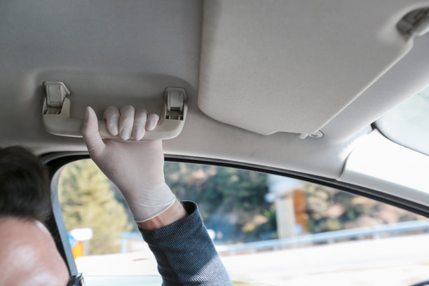 戴防护手套开车图片下载