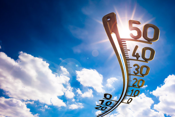 炎热的夏季或热浪背景图片下载