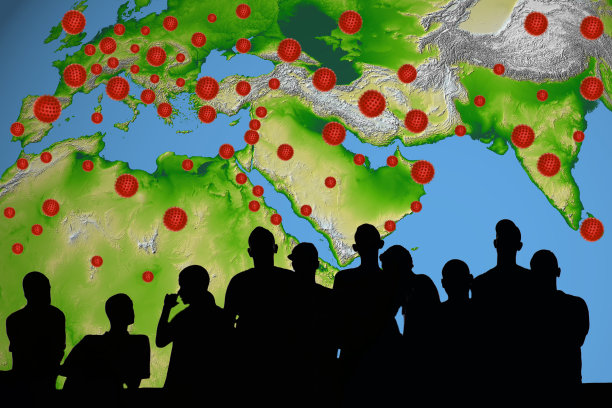 世界上的冠状病毒图片下载