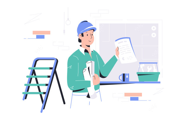 建筑工地工头图片下载