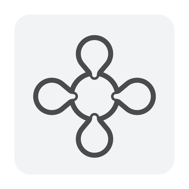 气体分子的图标图片下载