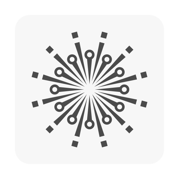 烟花矢量图标图片下载