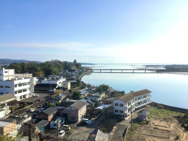 从北月山的Minamidai观景台上看风景图片下载