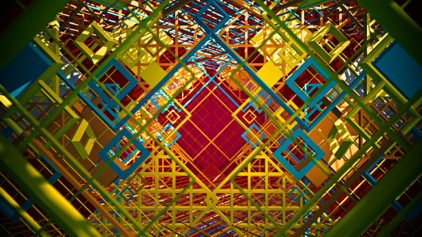 彩色的形状几何图片下载