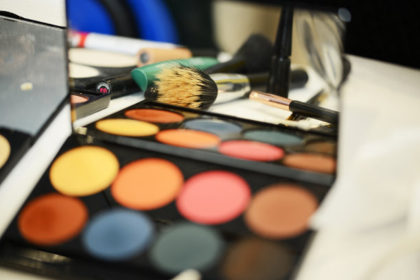 化妆的特写图片下载